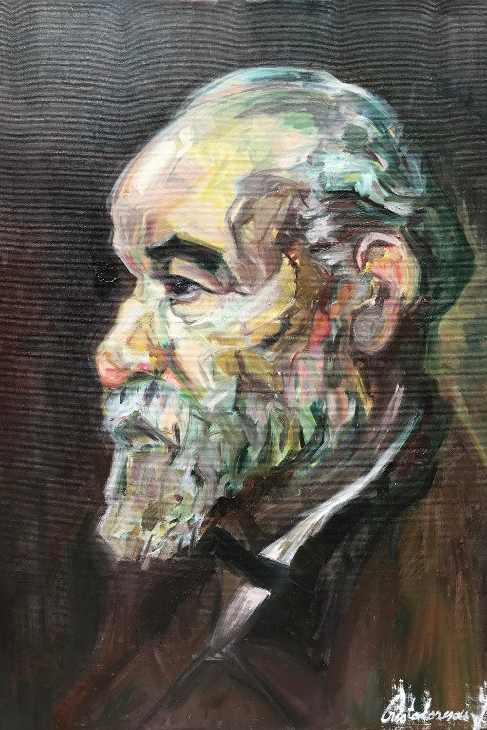 “Old man” by Ioana Cristodorescu