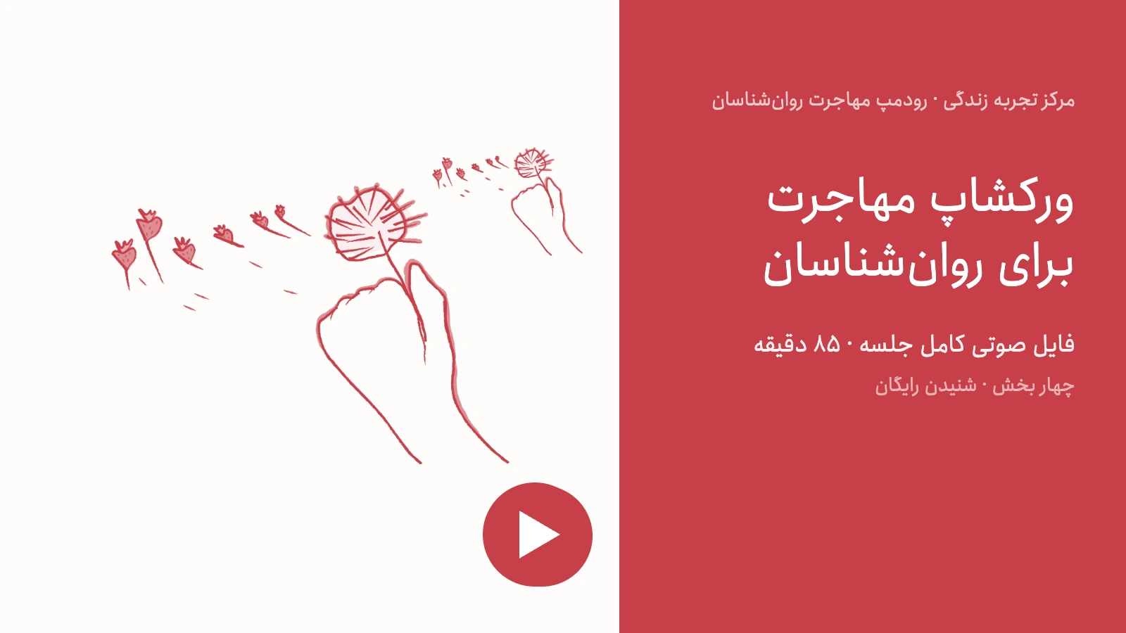 ورکشاپ مهاجرت برای روان‌شناسان